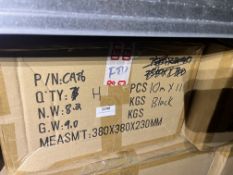 *Box of Eleven 10m Black Cat 6 Cables