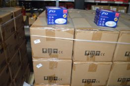 *72x Chrome TCP IP65 Fire Rated LED Downlights