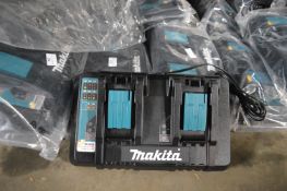 *Makita DC18RD Dual Battery Charger with EU Plug