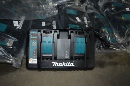 *Makita DC18RD Dual Battery Charger with EU Plug