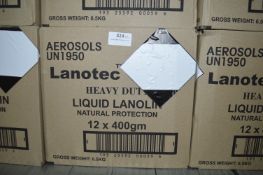 *Two Boxes of 12x Lanotec Liquid Lanoline Natural Protection Heavy Duty Spray Lubricant
