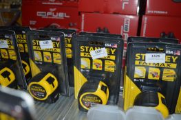 *Two Stanely Fat Max 5m Tape Measures