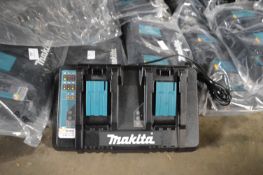 *Makita DC18RD Dual Battery Charger with EU Plug