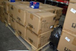 *24x Chrome TCP IP65 Fire Rated Flush LED 5w Ceiling Lights