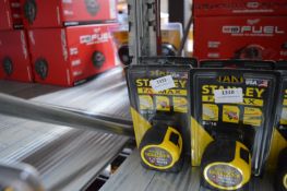 *Two Stanely Fat Max 5m Tape Measures
