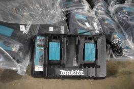 *Makita DC18RD Dual Battery Charger with EU Plug