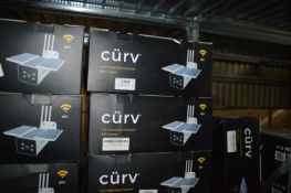 *Two Curv Smart Solar Powered WiFi Cameras Google & Alexa Compatible
