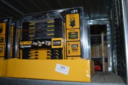 *Five Dewalt DT70738T 31pc Impact Bit Sets