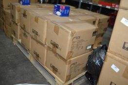 *24x Chrome TCP IP65 Fire Rated Flush LED 5w Ceiling Lights