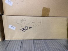 *Box of Ten 30m Black Cat 6 Cables