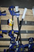 *Pair of Irwin 12” 300mm Quick Grip Clamps