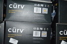 *Two Curv Smart Solar Panel WiFi Cameras