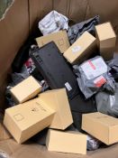 *Box of Assorted Return Products, WiFi Lamps, etc.