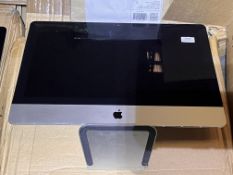 *21.5” Apple Computer (spec and passwords unknown, no keyboard or mouse)