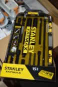 *Stanley Fat Max Tough Box Accessory Tool Set