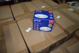 *48x White TCP IP65 Fire Rated LED Downlights