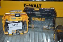 *Dewalt 32pc Bit Driver Set and a Box of 25 PZ2 Bits