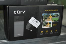 *Two Curv Smart HD Doorbell Kits Google & Alexa Compatible