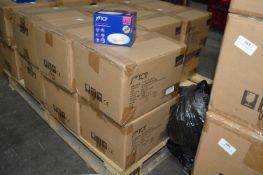 *24x Chrome TCP IP65 Fire Rated Flush LED 5w Ceiling Lights