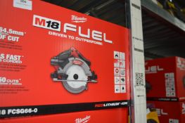 *Milwaukee M18 FCSG66-0 Circular Saw 190mm