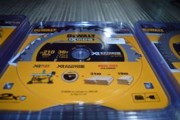 *Dewalt 210mm x 30mm 36 Tooth TCT Circular Saw Blade