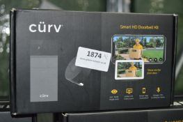 *Two Curv Smart HD Doorbell Kits Google & Alexa Compatible