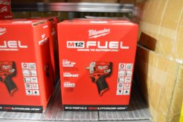 *Milwaukee M12 FIWF12-0 ½” Drive Compact Impact Wrench