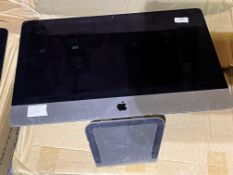 *21.5” Apple Computer (spec and passwords unknown, no keyboard or mouse)