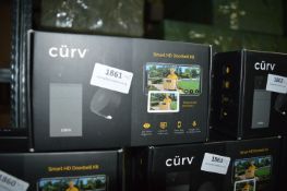 *Two Curv Smart HD Doorbell Kits Google & Alexa Compatible