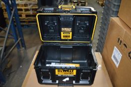 *Dewalt Tough System 2.0 DWST83470-GB Toolbox with Integral Dual Battery Charger