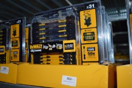 *Five Dewalt DT70738T 31pc Impact Bit Sets