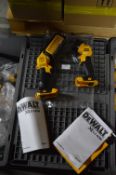 *Dewalt DCL050 18v Type 2 LED Torch, and a Dewalt DCL040 18v Type 2 LED Torch