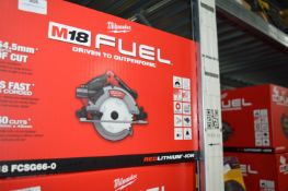 *Milwaukee M18 FCSG66-0 Circular Saw 190mm