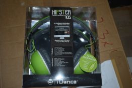 *12 x Hipster 705 Green Headphones