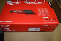 *Milwaukee M12 FHIR38 3/8” Brushless Cordless High Speed Ratchet