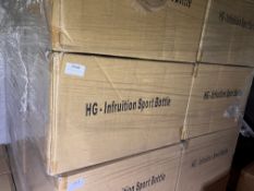 *Six Boxes of Twenty-Five Triton Blue 700ml Water Bottles with Fruit Infusers