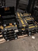 *Two Pallets of 89 Dewalt T-Stack Toolboxes