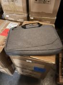 *Box of Thirteen Light Grey Laptop Bags HDS-LPG-LGY-156