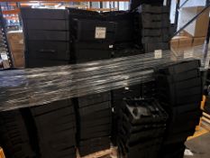 *~160 Hard Plastic Toolbox Inserts