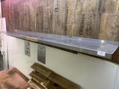 *Stainless Steel Wall Shelf 200x30cm