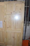 *Six Panel Knotty Pine Internal Door 2032mm x 813m