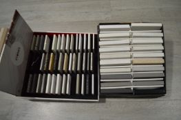 *Display Stands of Stone Samples.