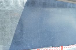 *Encore Bow End Breakfast Bar Black Sparkle 2400x900x44mm