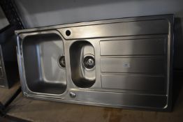 *One Half Bowl Stainless Steel Sink