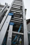 Macalister Three Tier Extending Ladder Max Height 5.4m