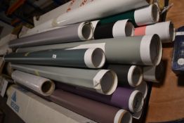 Quantity of Assorted Part Vinyl Rolls