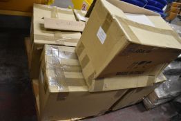 *Five Boxes of Chrome Stool Frames