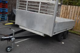 Twin Axel (320cm x 214cm Box) 480cm x 214 Total Aluminium Body Trailer