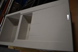 *One and Half Bowl Sink - Complete with Fittings