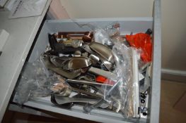 *Contents of Top 2 Drawers (Handles, Fixings etc).